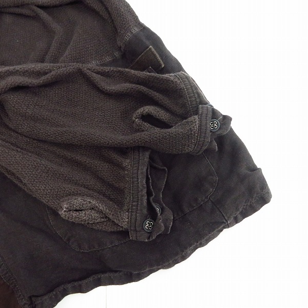 実際に弊社で買取させて頂いたDIET BUTCHER SLIM SKIN/ダイエットブッチャースリムスキン コットン/リネン カーディガン 日本製/Size：1の画像 6枚目