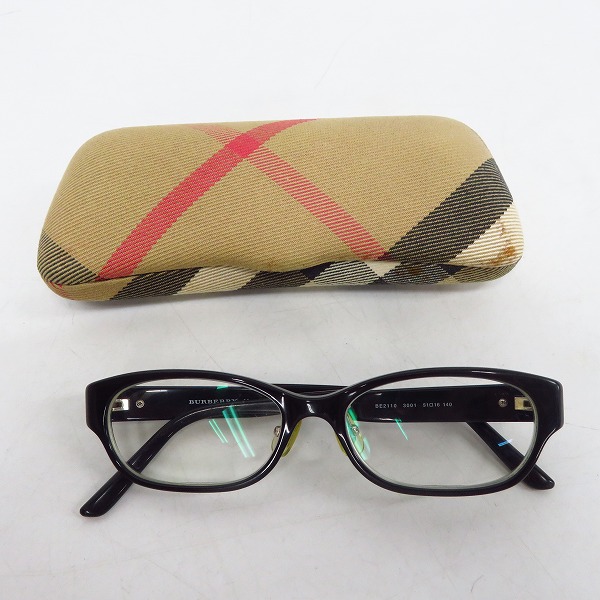 実際に弊社で買取させて頂いたBurberry/バーバリー メガネフレーム BE2110 3001の画像 8枚目
