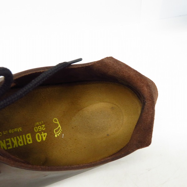 実際に弊社で買取させて頂いたBIRKENSTOCK/ビルケンシュトック レースアップシューズ/26の画像 4枚目