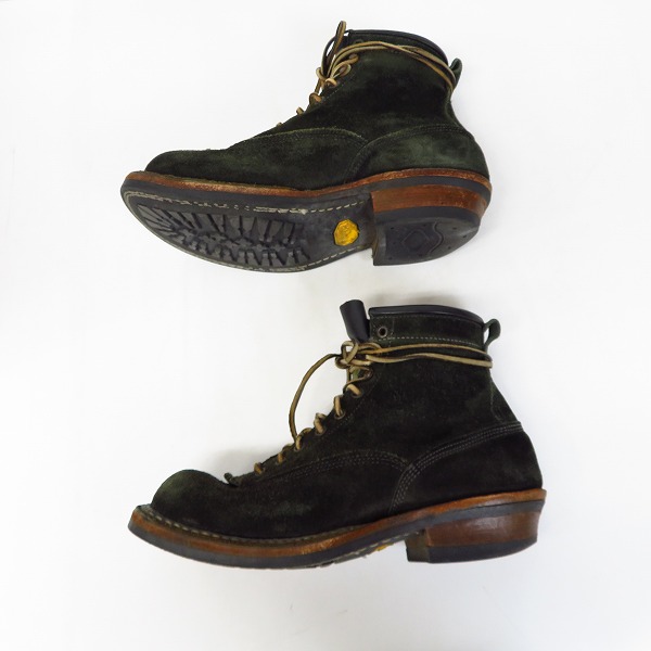 実際に弊社で買取させて頂いたWHITE'S BOOTS/ホワイツブーツ 6インチ SMOKE JUMPER/スモークジャンパー ブーツ 350 MV ROLTT/8.5Eの画像 3枚目