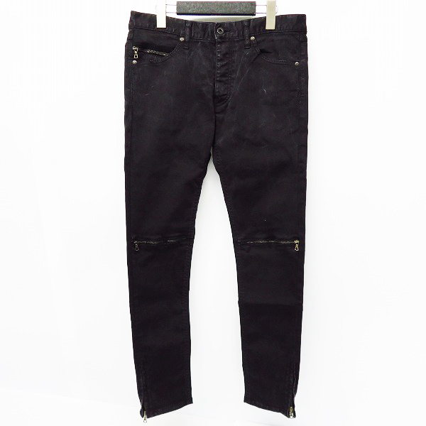 実際に弊社で買取させて頂いたBACK LASH/バックラッシュ コットンストレッチ＋イタリアンダブルショルダースーパースキニー PT/1594-03C M