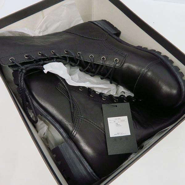 実際に弊社で買取させて頂いたMoonage Devilment/ムーンエイジデビルメント バックZIPウォッシャブルレースアップブーツ mfw-0079/42 の画像 6枚目