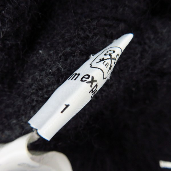 実際に弊社で買取させて頂いたuniform experiment/ユニフォームエクスペリメント モヘヤニットカーディガン UE-145097/1の画像 3枚目