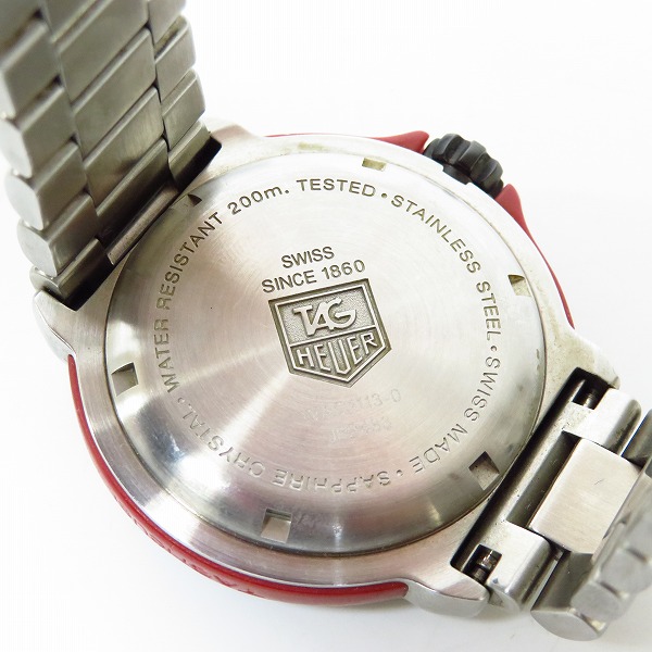 実際に弊社で買取させて頂いたTAG HEUER/タグホイヤー FORMULA 1/フォーミュラ 1 腕時計 WAC1113-0【動作未確認】の画像 3枚目