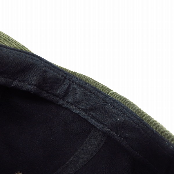 実際に弊社で買取させて頂いたMAISON KITSUNE/メゾンキツネ コーデュロイ キャップ/T.Uの画像 7枚目