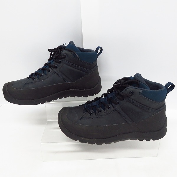 実際に弊社で買取させて頂いたKEEN/キーン CITIZEN KEEN LTD WP レザーシューズ 1015143/27の画像 3枚目