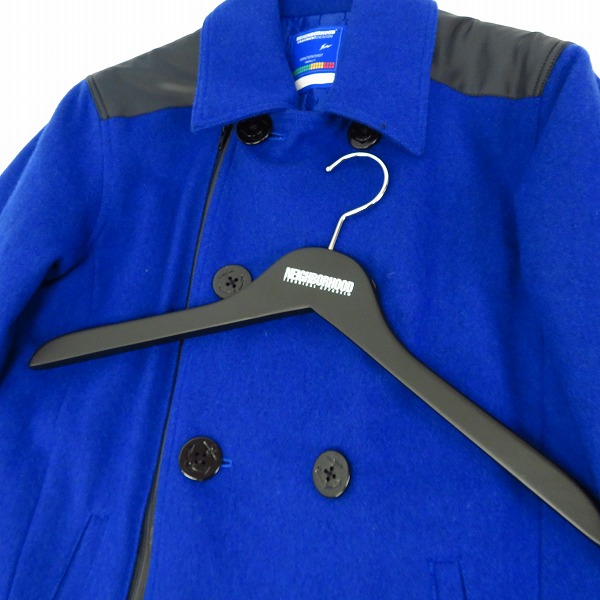実際に弊社で買取させて頂いたNEIGHBORHOOD×Fragment Design/ネイバーフッド×フラグメント ウールPコート/Sの画像 5枚目