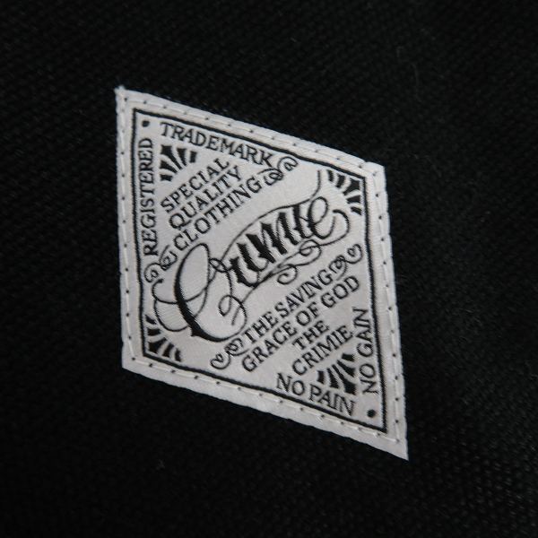 実際に弊社で買取させて頂いたCRIMIE/クライミー バックロゴ コットン ベスト/Lの画像 4枚目