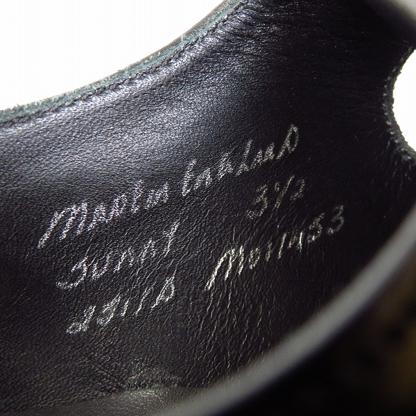 実際に弊社で買取させて頂いたJOSEPH CHEANEY&SONS/ジョセフ チーニー ギリーシューズ SUNNY BLACK CALF/3.5Dの画像 5枚目