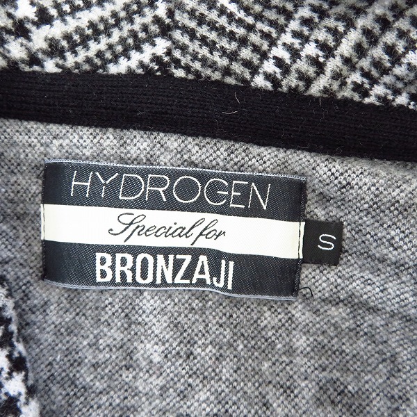 実際に弊社で買取させて頂いたHYDROGEN/ハイドロゲン ワッペン付/チェック柄 ジャケット Size：S の画像 2枚目