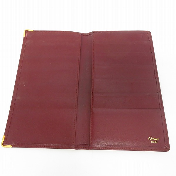 実際に弊社で買取させて頂いたCartier/カルティエ 長財布/ウォレット コインケース/2点セットの画像 3枚目
