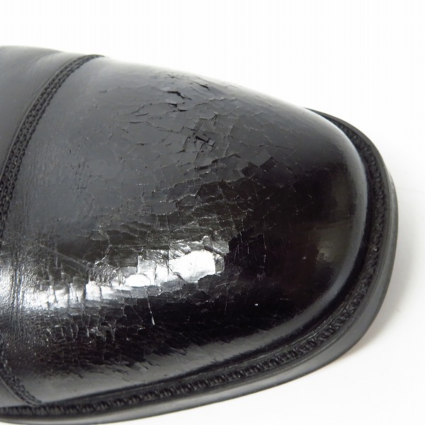 実際に弊社で買取させて頂いたBALLY/バリー ストレートチップ レザー シューズ ブラック FO1239/8.5の画像 6枚目