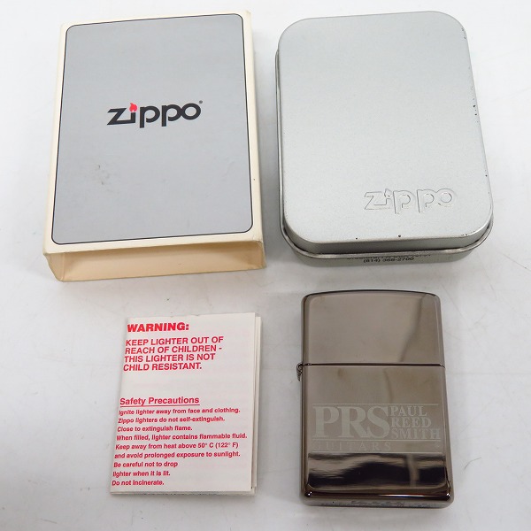 実際に弊社で買取させて頂いたZIPPO/ジッポー Paul Reed Smith/ポールリードスミス/2002年製の画像 5枚目