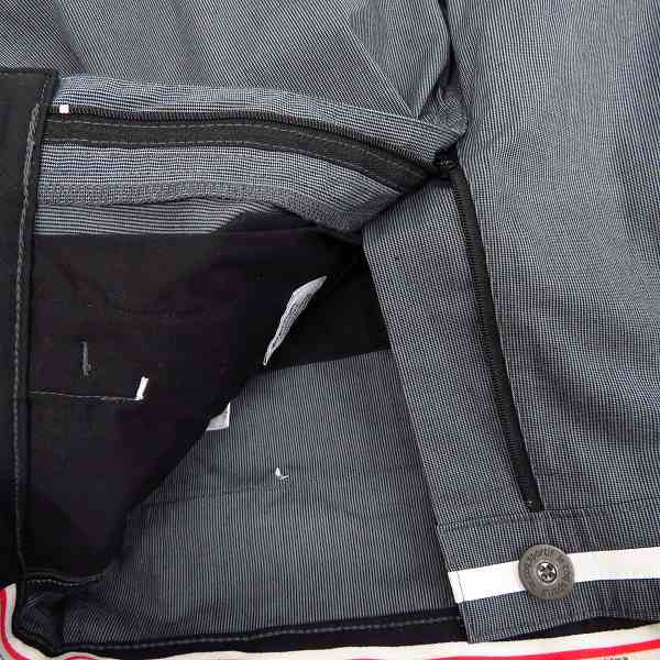 実際に弊社で買取させて頂いたLe coq sportif/ルコックスポルティフ ゴルフ スラックスパンツ グレー 76サイズの画像 4枚目