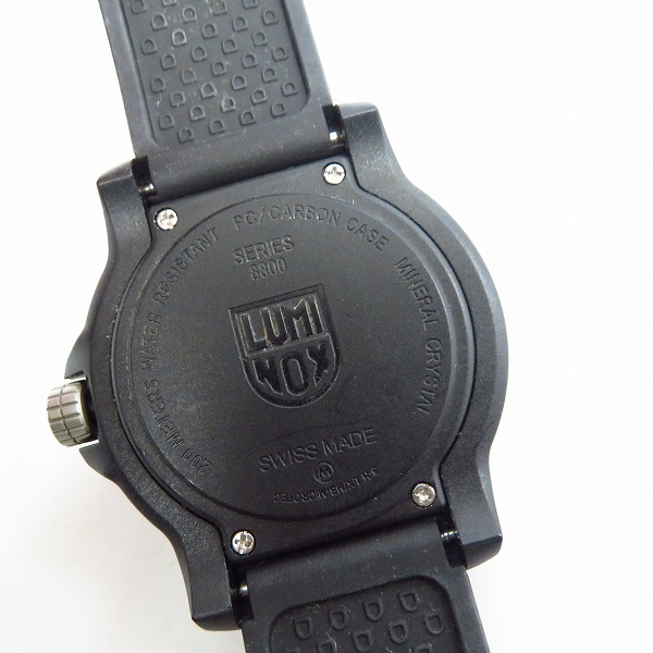 実際に弊社で買取させて頂いたLUMINOX/ルミノックス SERIES 8800 腕時計【動作未確認】の画像 3枚目