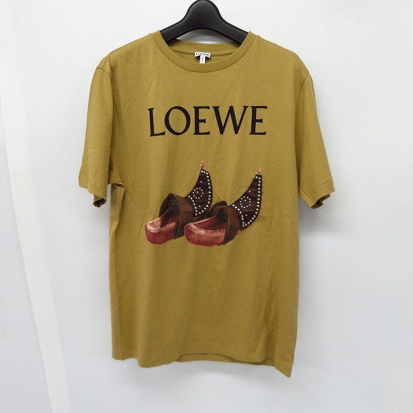 実際に弊社で買取させて頂いたLOEWE/ロエベ 18AW クロッグスプリント スタッズ 半袖 Tシャツ/カットソー/S 