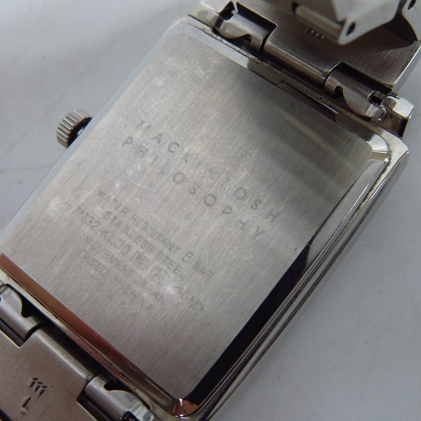 実際に弊社で買取させて頂いたMACKINTOSH PHILOSOPHY/マッキントッシュフィロソフィー クォーツ 腕時計の画像 3枚目