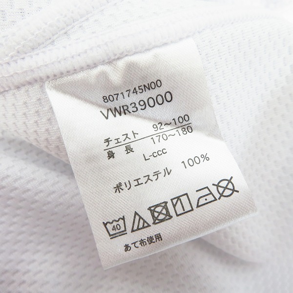 実際に弊社で買取させて頂いたCANTERBURY/カンタベリー ラグビーワールドカップ 2019 日本代表 レプリカ ユニフォーム L/タオル 2点セットの画像 4枚目