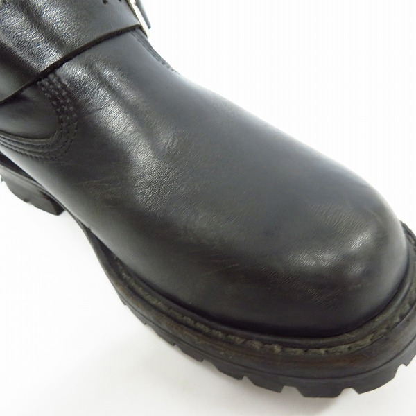 実際に弊社で買取させて頂いたWHITE’S BOOTS/ホワイツブーツ OPEN ROAD エンジニアブーツ ブラックの画像 7枚目