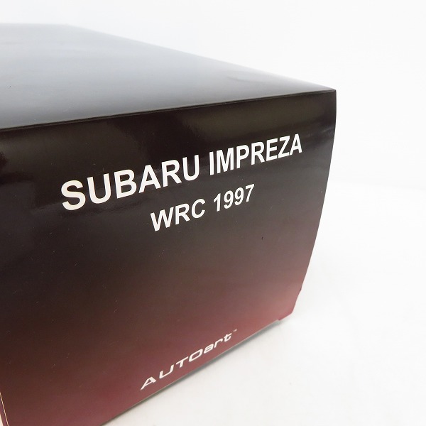 実際に弊社で買取させて頂いたAUTOart/オートアート 1/18 Subaru Impreza WRC 1997 #3 コリン・マクレー/ニッキー・グリスト モンテカルロラリー 完成品 