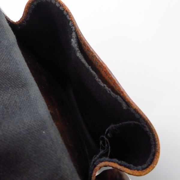 実際に弊社で買取させて頂いたDRIES VAN NOTEN/ドリスヴァンノッテン レザー ウエストバッグ ブラウンの画像 6枚目