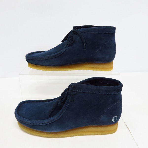 実際に弊社で買取させて頂いた【未使用】UNIFORM EXPERIMENT×CLARKS/ユニフォームエクスペリメント×クラークス ワラビブーツ/UK8の画像 3枚目