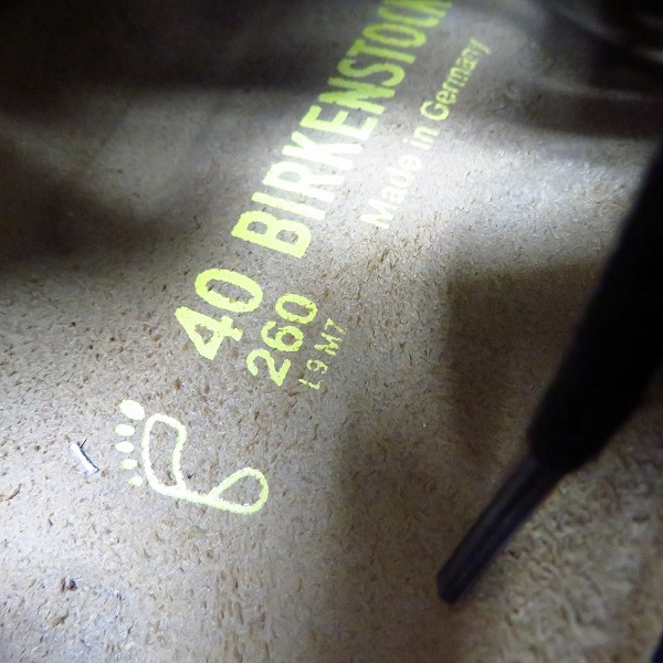 実際に弊社で買取させて頂いたBIRKENSTOCK/ビルケンシュトック レースアップシューズ/26の画像 5枚目