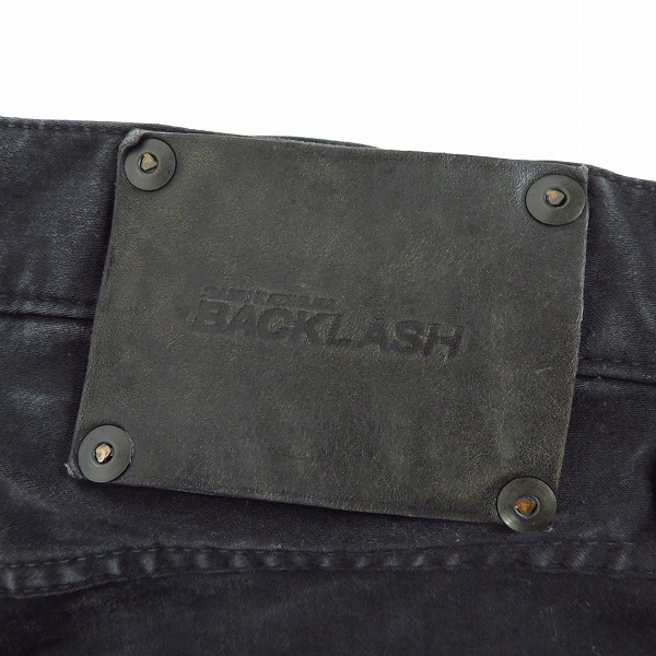 実際に弊社で買取させて頂いたBACK LASH/バックラッシュ コットンストレッチ＋イタリアンダブルショルダースーパースキニー PT/1594-03C Mの画像 3枚目