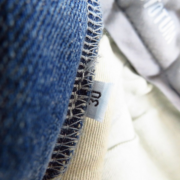 実際に弊社で買取させて頂いたFACTOTUM/ファクトタム パッチワーク デニムパンツ 06040931/30の画像 4枚目