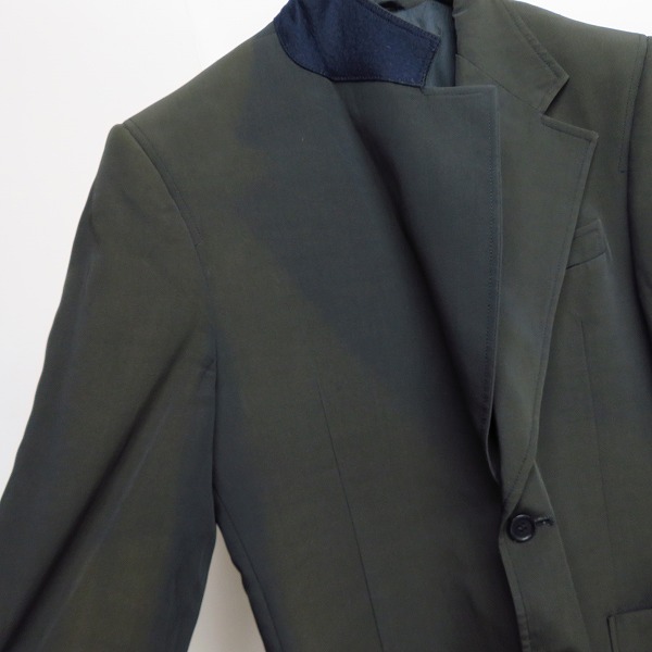 実際に弊社で買取させて頂いたCoSTUME NATIONAL HOMME/コスチュームナショナルオム ジャケット/パンツ セットアップ/48の画像 5枚目