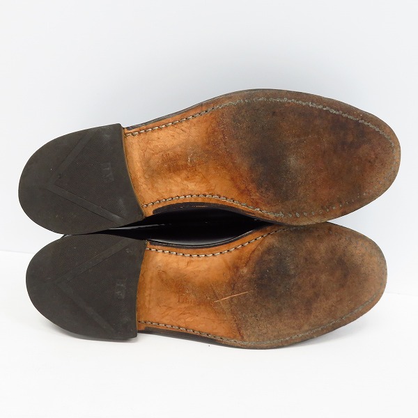 実際に弊社で買取させて頂いたAllen Edmonds/アレンエドモンズ Kenwood USA製 ビーフロールローファー 44040/8Dの画像 2枚目