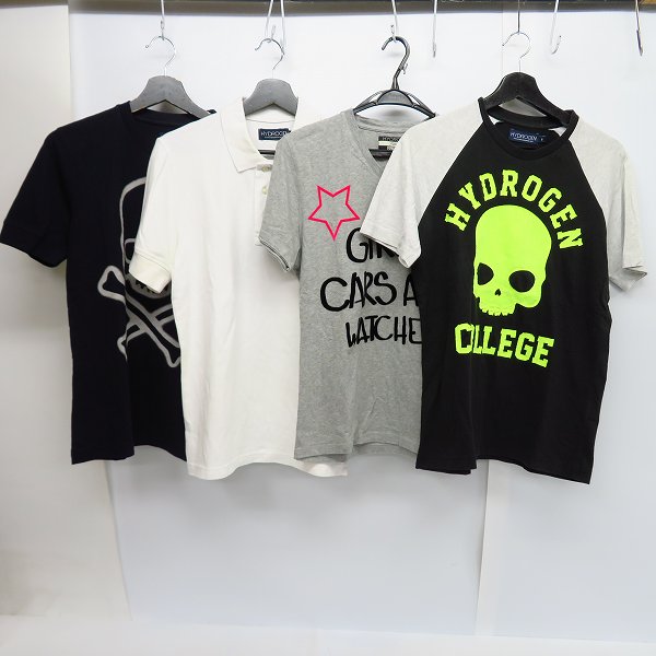 実際に弊社で買取させて頂いたHYDROGEN/ハイドロゲン 半袖/ハーフスリーブ カットソー/Tシャツ 7点セットの画像 1枚目