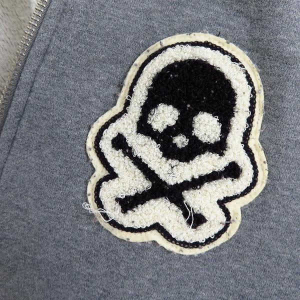 実際に弊社で買取させて頂いたHYDROGEN/ハイドロゲン スター/スカル パッチ スウェット/スエット パンツ/パーカー セットアップ Size：Sの画像 4枚目