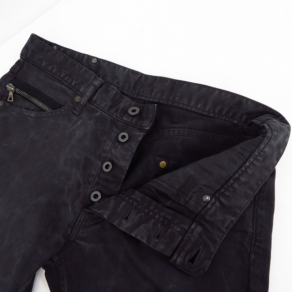 実際に弊社で買取させて頂いたBACK LASH/バックラッシュ コットンストレッチ＋イタリアンダブルショルダースーパースキニー PT/1594-03C Mの画像 2枚目