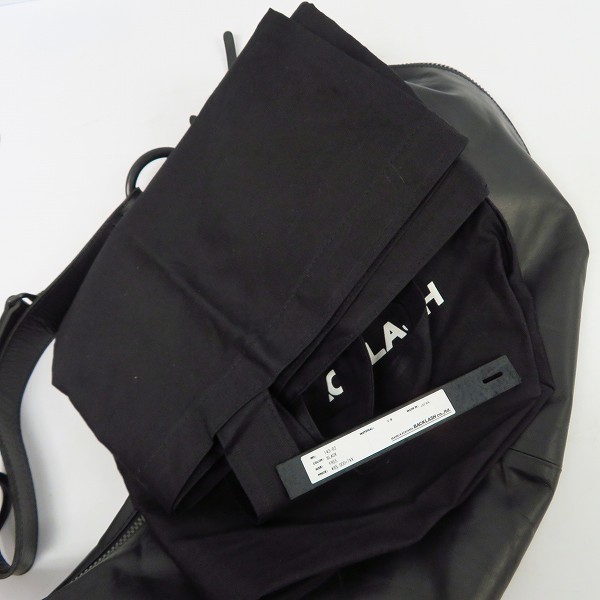 実際に弊社で買取させて頂いたISAMU KATAYAMA BACKLASH/バックラッシュ GUIDI CALF "REGULATE" SHOULDER BAG/バナナバッグ LARGE 143-02の画像 6枚目