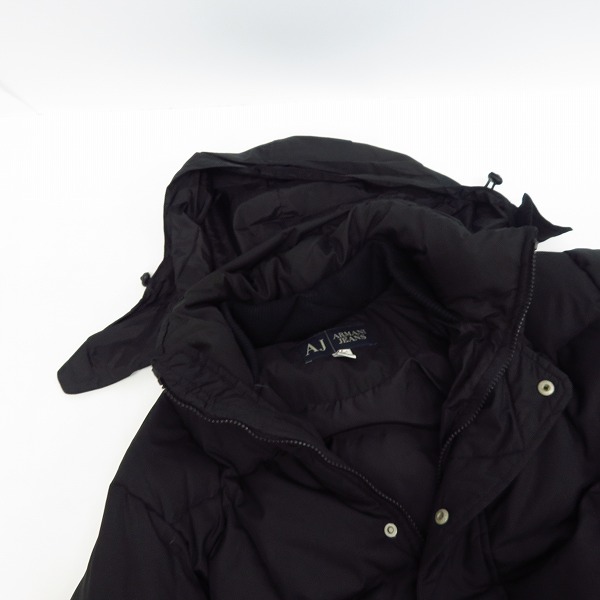 実際に弊社で買取させて頂いたARMANI JEANS/アルマーニジーンズ  中綿 ジャケット/US32の画像 4枚目