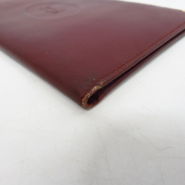 実際に弊社で買取させて頂いたCartier/カルティエ 長財布/ウォレット コインケース/2点セットの画像 7枚目
