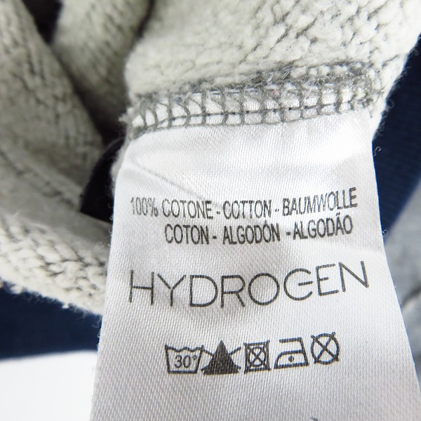 実際に弊社で買取させて頂いたHYDROGEN/ハイドロゲン スター/スカル パッチ スウェット/スエット パンツ/パーカー セットアップ Size：Sの画像 3枚目
