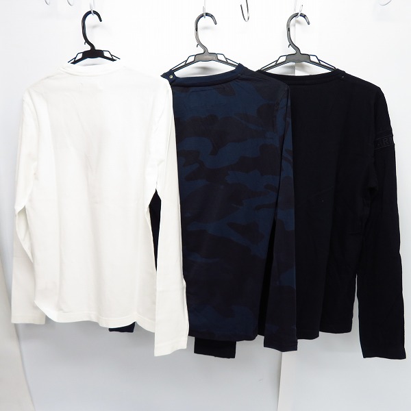 実際に弊社で買取させて頂いたHYDROGEN/ハイドロゲン ロングスリーブ/長袖 プリント カットソー/Tシャツ/ロンT Size：S 3点セットの画像 1枚目