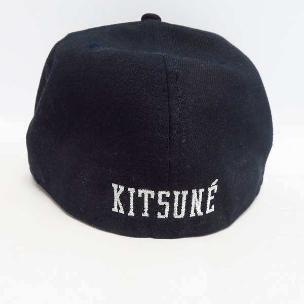 実際に弊社で買取させて頂いたMAISON KITSUNE×NEW ERA/メゾンキツネ×ニューエラ PARISIEN CAP/キャップ/58.7cmの画像 3枚目