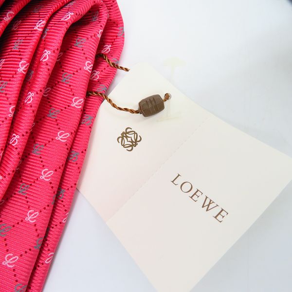 実際に弊社で買取させて頂いた【未使用含む】GUCCI/グッチ LOEWE/ロエベ Christian Dior/クリスチャンディオール 総柄/ロゴ デザイン ネクタイ 4点セットの画像 3枚目