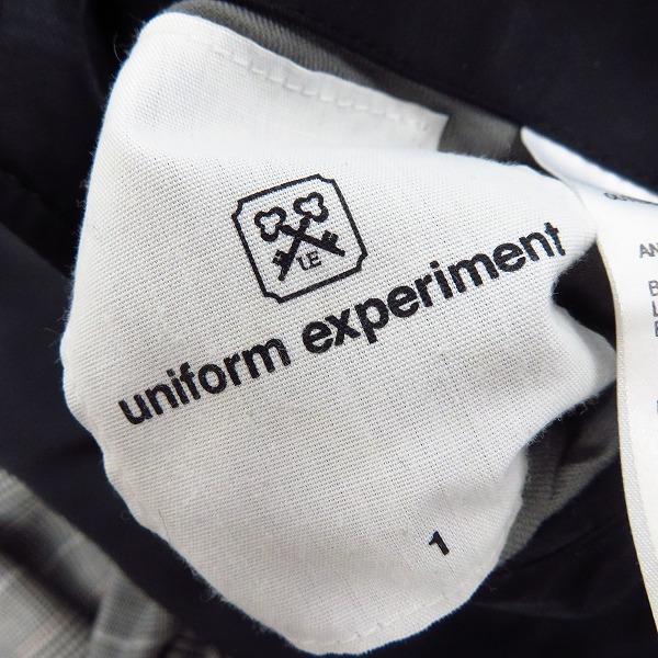 実際に弊社で買取させて頂いたuniform experiment/ユニフォームエクスペリメント REVERSIBLE/リバーシブル MA-1/UE-189004/1の画像 2枚目