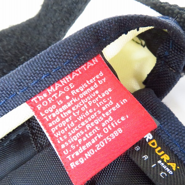 実際に弊社で買取させて頂いたManhattan Portage/マンハッタンポーテージ オルテガ柄 刺繍 ショルダーバッグの画像 4枚目