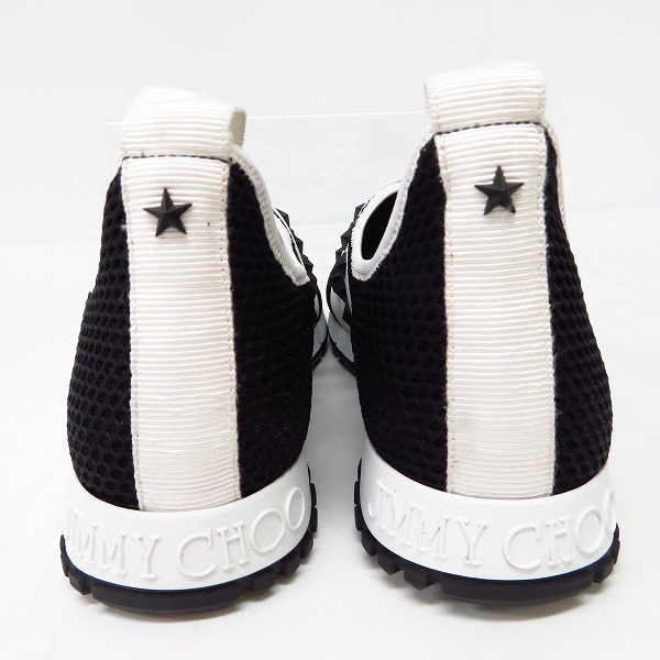 実際に弊社で買取させて頂いたJIMMY CHOO/ジミーチュウ OAKLAND/M スタースタッズ スニーカー/スリッポン/41.5の画像 1枚目