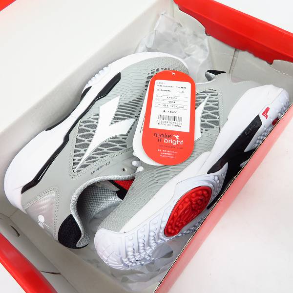 実際に弊社で買取させて頂いた【未使用】DIADORA/ディアドラ SPEED COMPETITION 5/スピードコンペティション レディーステニスシューズ/174438 25cmの画像 6枚目