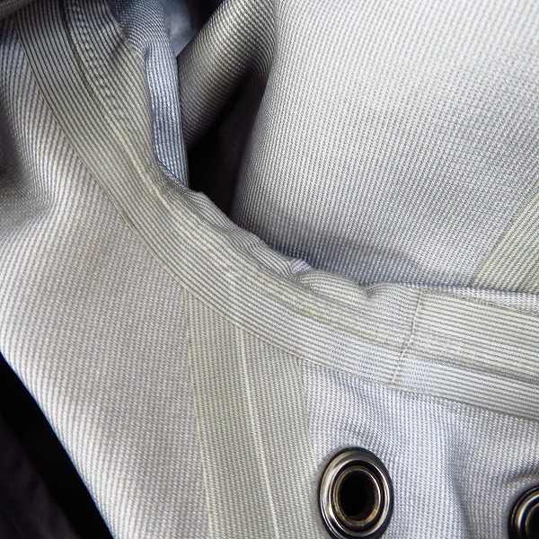 実際に弊社で買取させて頂いたEDIFICE/エディフィス ライナー付き ステンカラーコート ネイビー/44の画像 7枚目