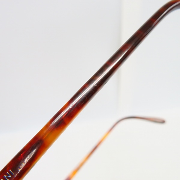 実際に弊社で買取させて頂いたGIORGIO ARMANI/ジョルジオアルマーニ 丸眼鏡/メガネフレーム デミの画像 7枚目