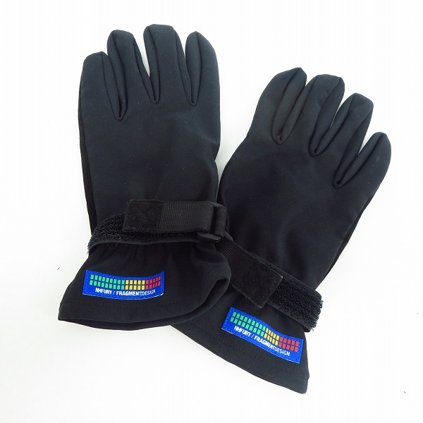 実際に弊社で買取させて頂いたNEIGHBORHOOD×FRAGMENT DESIGN/ネイバーフッド×フラグメントデザイン 手袋/グローブ ブラック/黒 Size：M