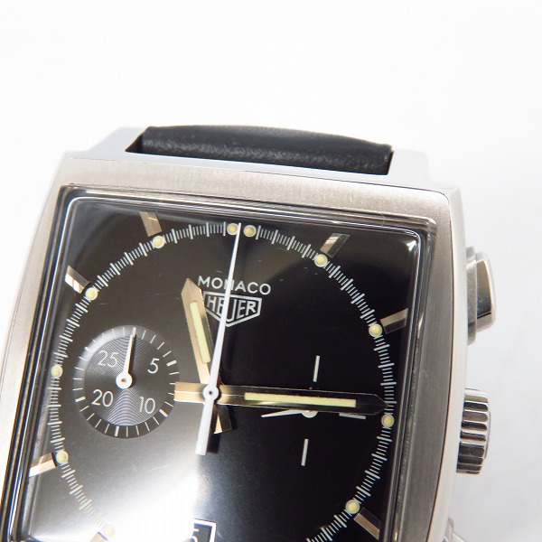 実際に弊社で買取させて頂いたTAG HEUER/タグホイヤー 世界限定5000本 モナコ 復刻モデル CS2110 自動巻の画像 4枚目