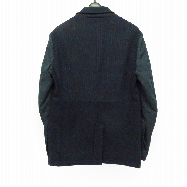 実際に弊社で買取させて頂いたMARNI/マルニ ストライプ リバーシブル テーラードジャケット/44の画像 3枚目